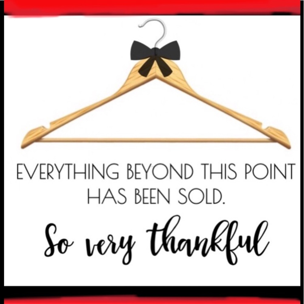 SOLD ITEMS